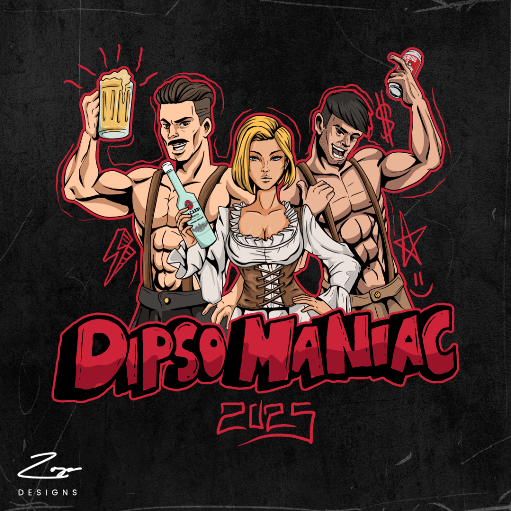 Dipsomaniac 2025 - Russelogo